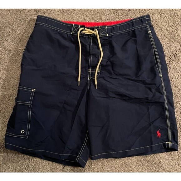 Men's Polo Ralph Lauren Swim Trunks Logo Medium / 4.99 SHIPPING - Picture 1 of 5